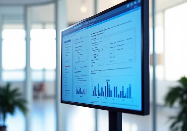 Automated business intelligence dashboard interface