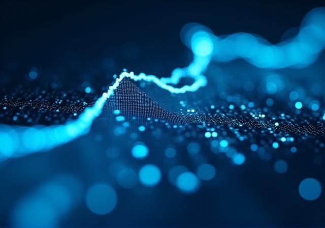 Data visualization showing predictive trends for 2024