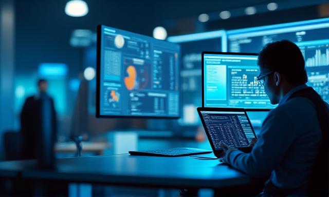 Retail supply chain and automated dashboard display